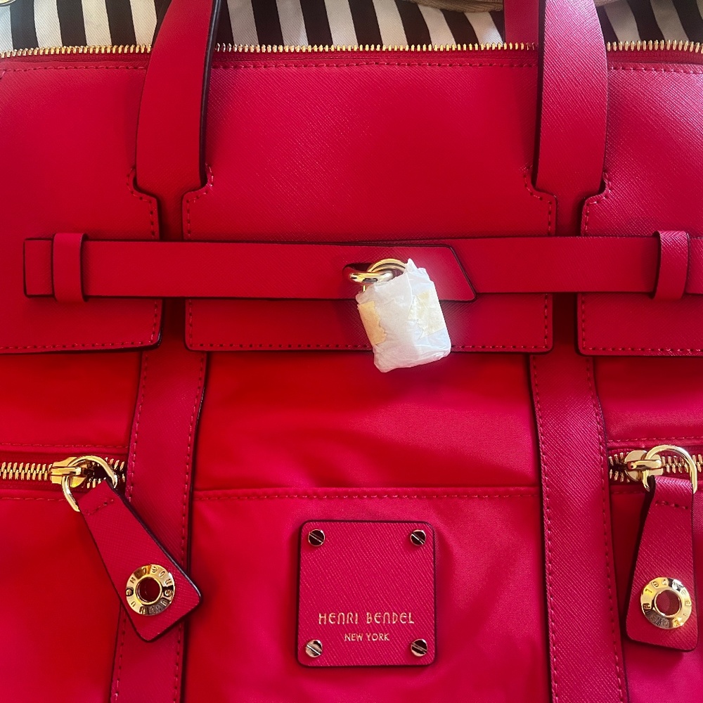BRAND NEW Henri Bendel Jetsetter convertible bag - Picture 6 of 8